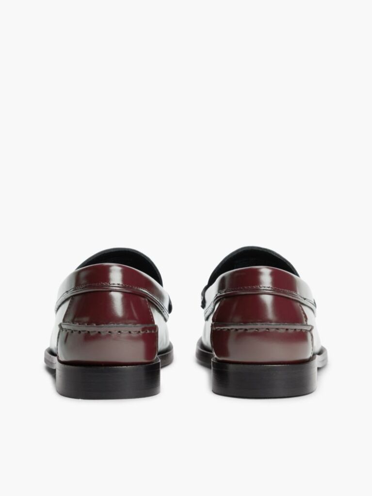 Κόκκινο Δερμάτινα Loafers  Γυναίκες