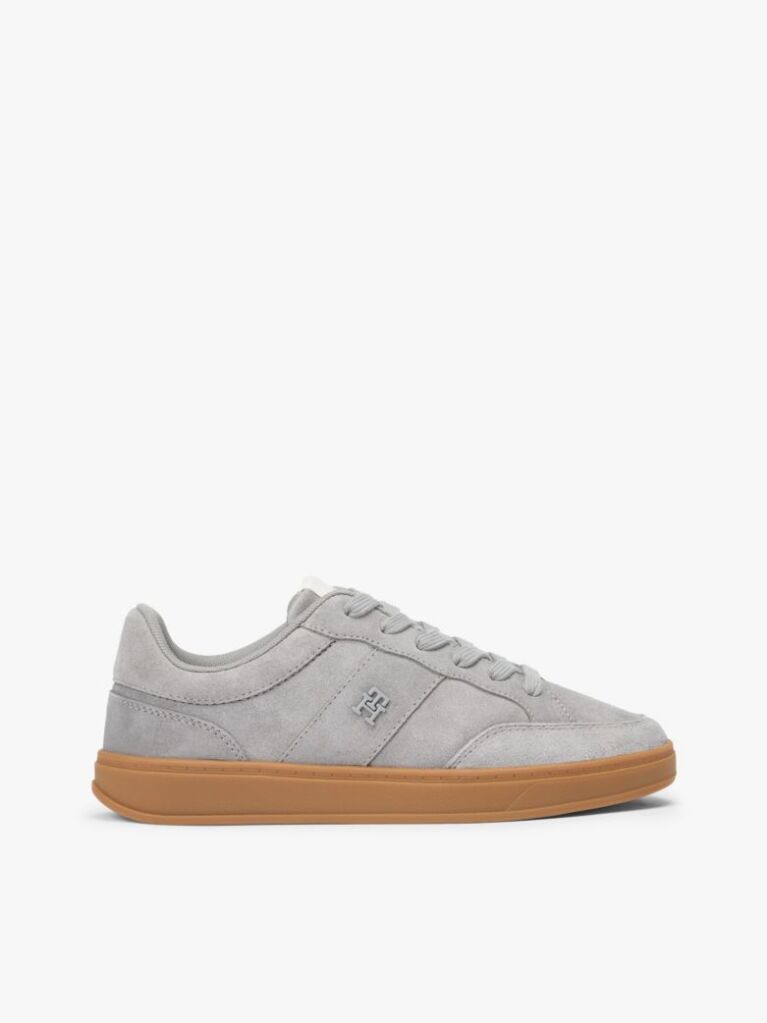 Γκρι TH Monogram Σουέτ Sneakers  Γυναίκες
