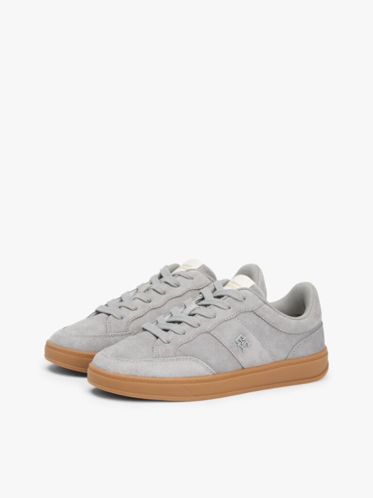 Γκρι TH Monogram Σουέτ Sneakers  Γυναίκες