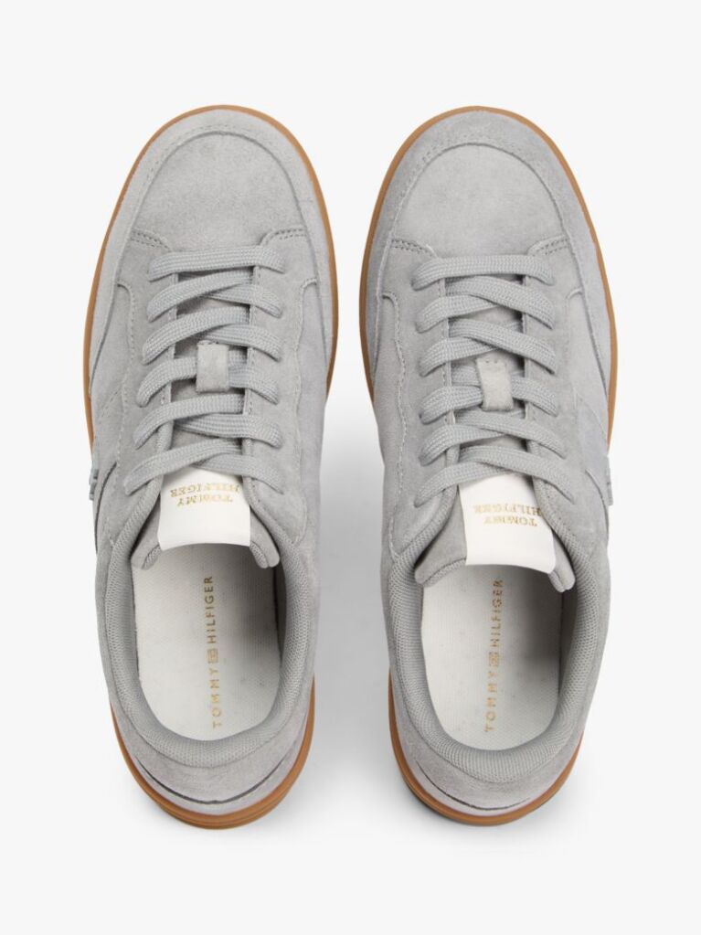 Γκρι TH Monogram Σουέτ Sneakers  Γυναίκες