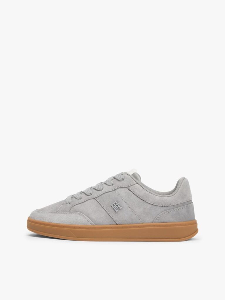 Γκρι TH Monogram Σουέτ Sneakers  Γυναίκες