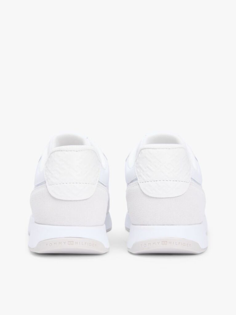 Άσπρο Δερμάτινα Sneakers Με Μονόγραμμα TH  Γυναίκες