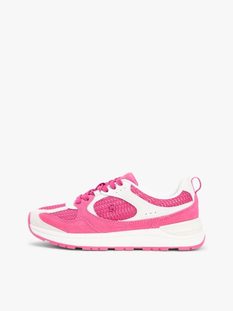 Multi Tonal Sneakers Με Μίξη Υφών Και Μονόγραμμα TH  Γυναίκες