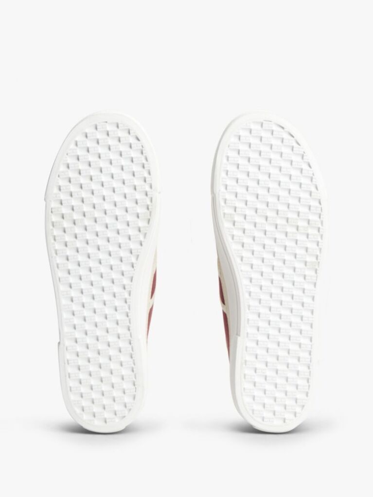 Κόκκινο Sneakers Mε Πλατφόρμα Από Canvas  Γυναίκες
