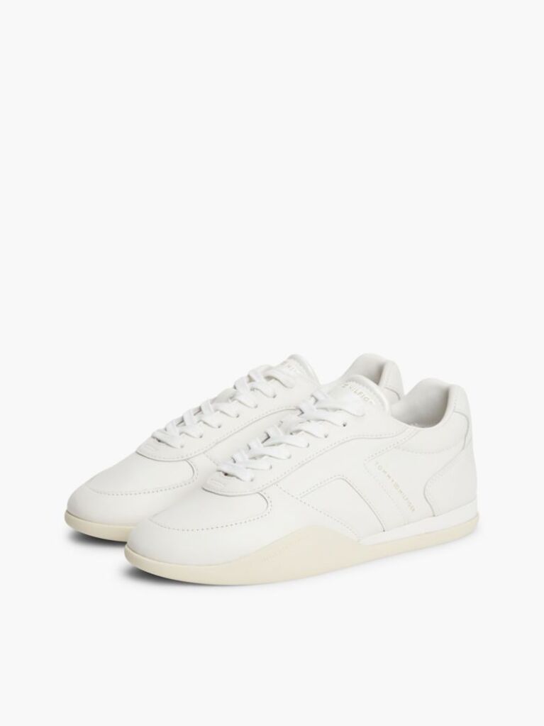 Μπεζ Δερμάτινα Vintage Sneakers  Γυναίκες