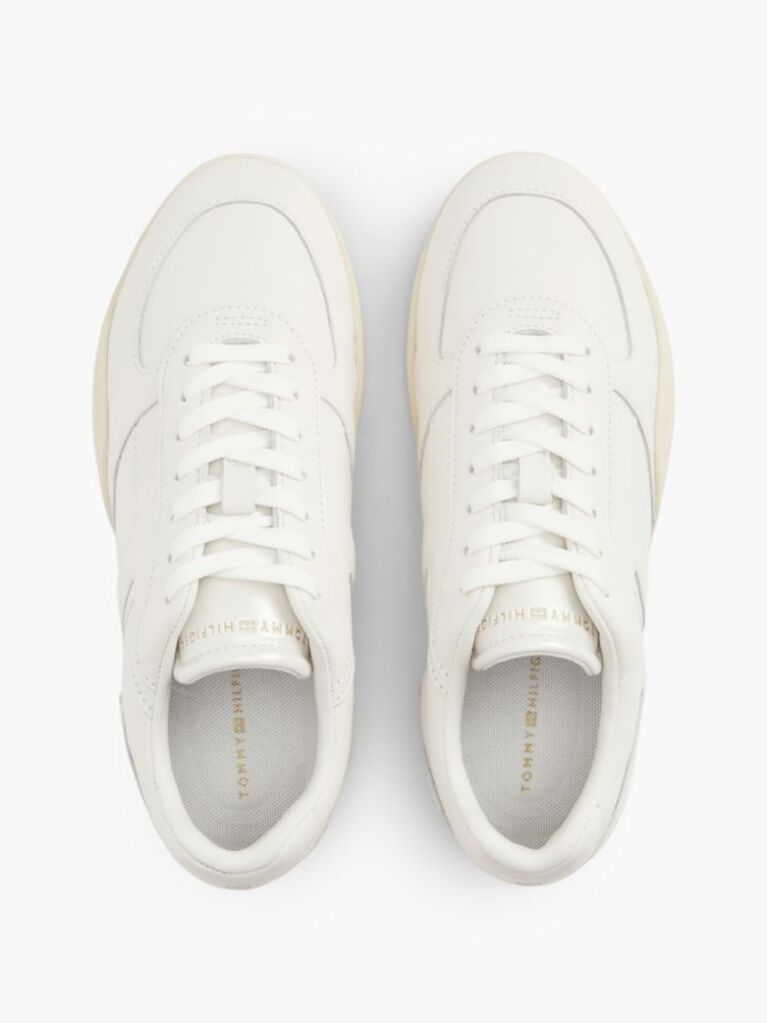 Μπεζ Δερμάτινα Vintage Sneakers  Γυναίκες