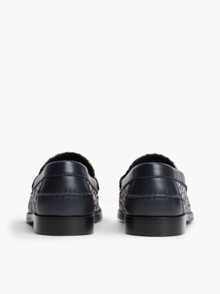 Μπλε TH Monogram Penny Loafers  Γυναίκες