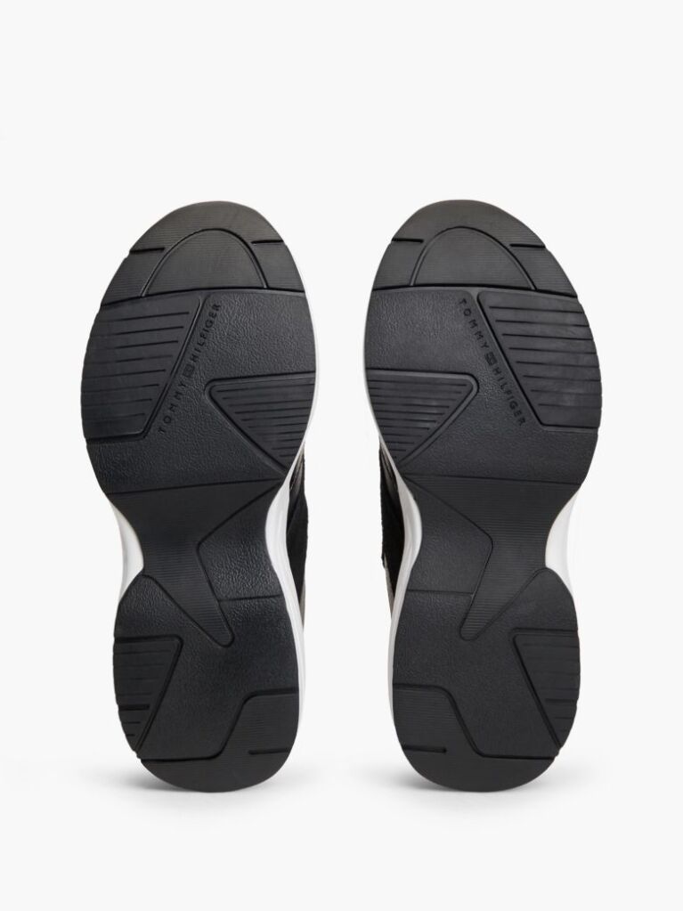 Μαύρο Σουέτ Sneakers Με Μονόγραμμα TH  Γυναίκες
