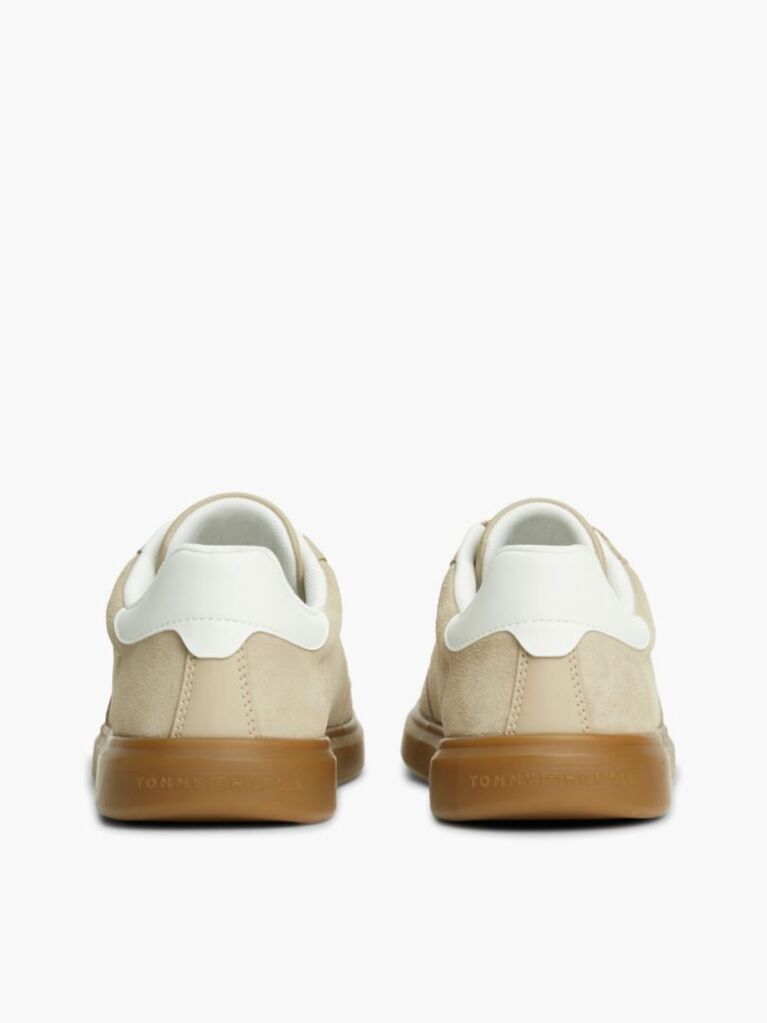 Μπεζ Σουέτ Sneakers  Γυναίκες