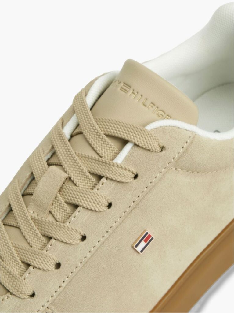 Μπεζ Σουέτ Sneakers  Γυναίκες