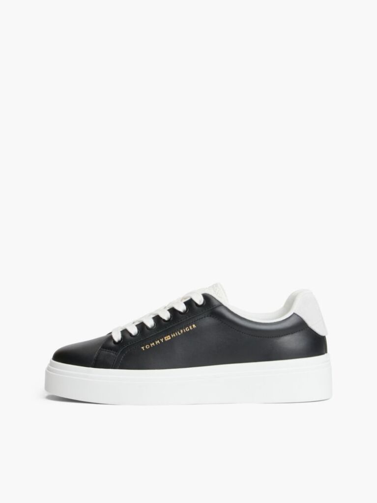 Multi TH Monogram Leather Platform Sneakers  Women