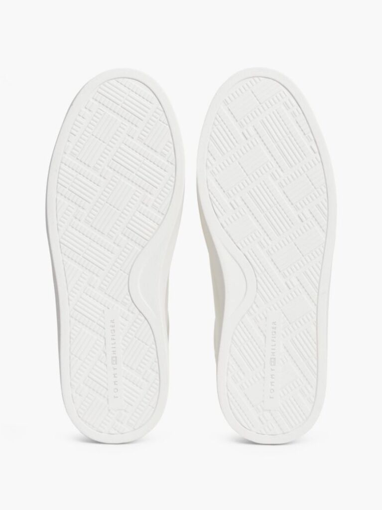 Μπεζ Δερμάτινα Sneakers Με Ανάγλυφο Φινίρισμα  Γυναίκες