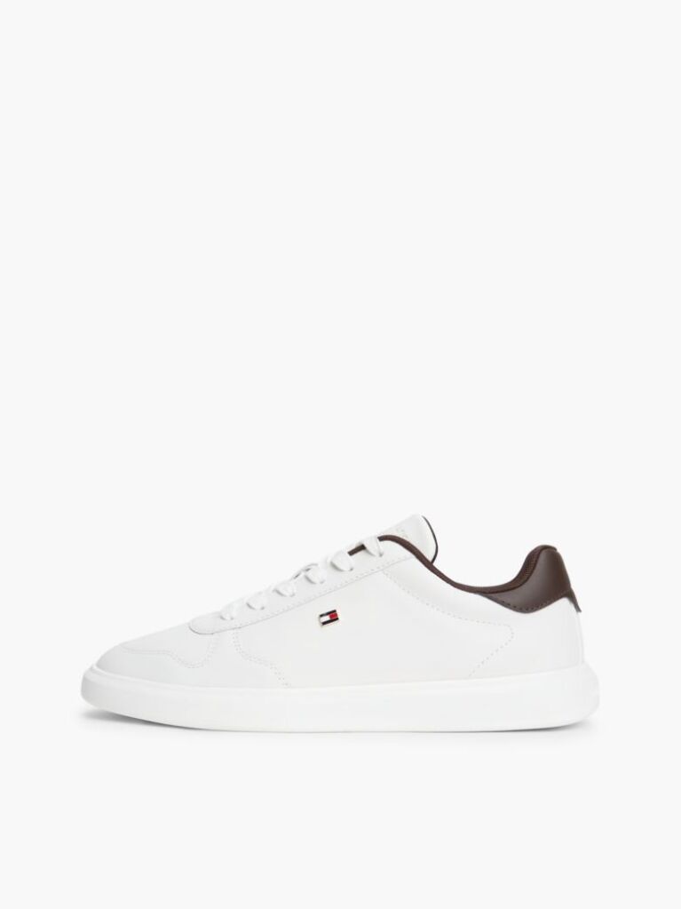 Μπεζ Δερμάτινα  Sneakers  Γυναίκες