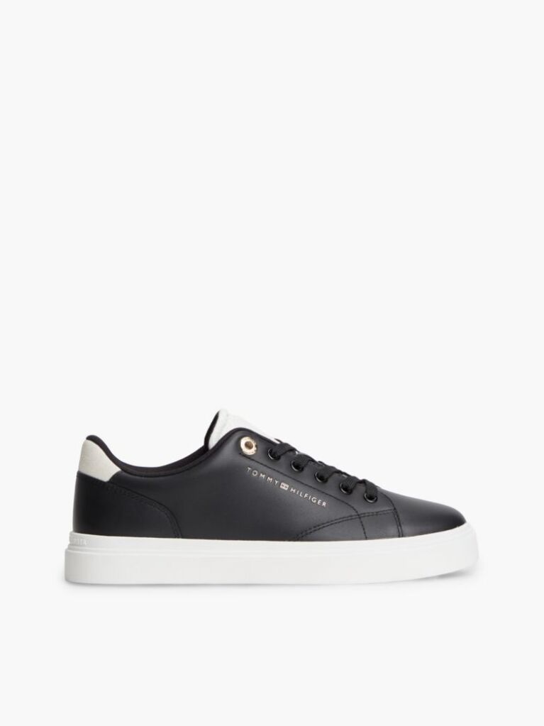 Multi TH Monogram Leather Cupsole Sneakers  Women