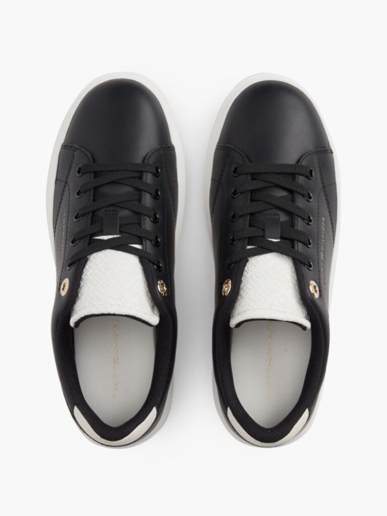 Multi TH Monogram Leather Cupsole Sneakers  Women
