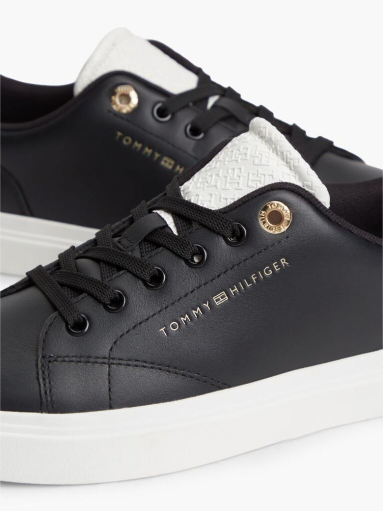 Multi TH Monogram Leather Cupsole Sneakers  Women