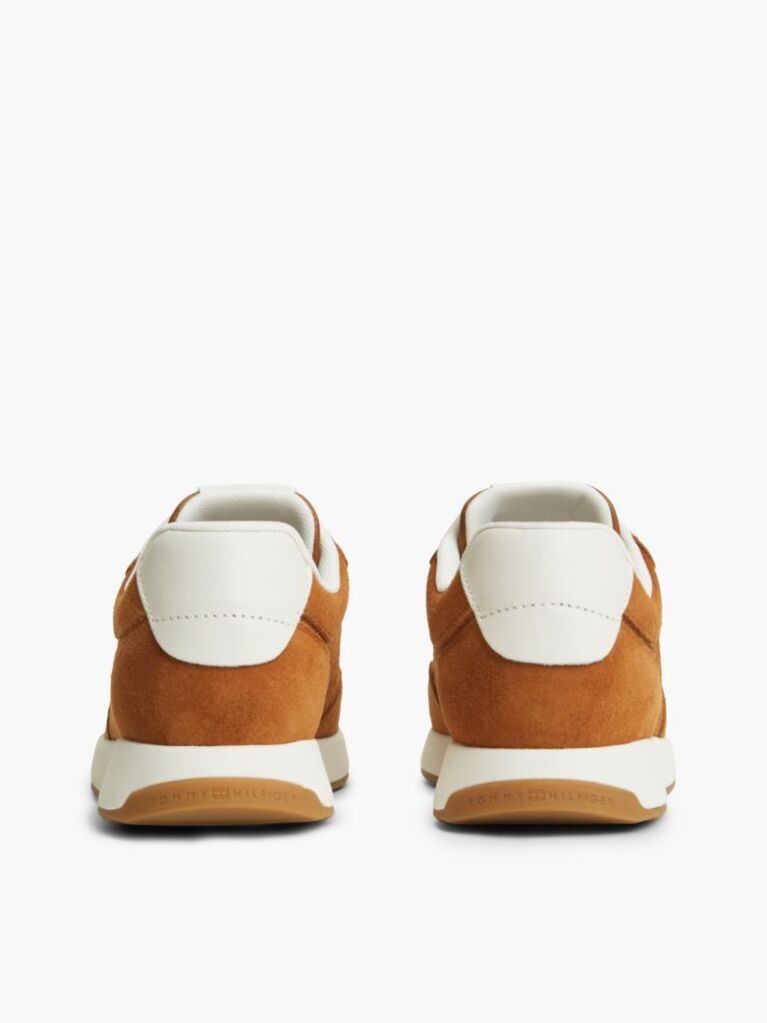Καφέ TH Monogram Σουέτ Sneakers  Γυναίκες