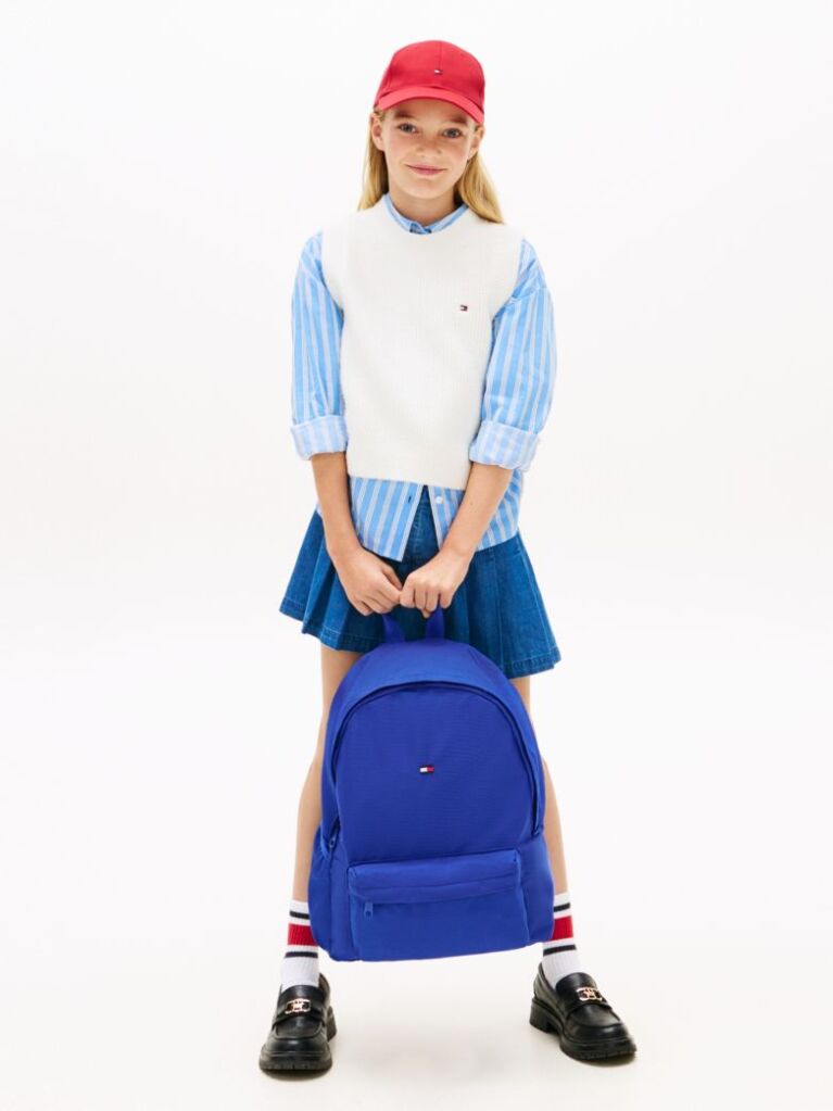 Blue Kids' Essential Logo Backpack  Kids Unisex