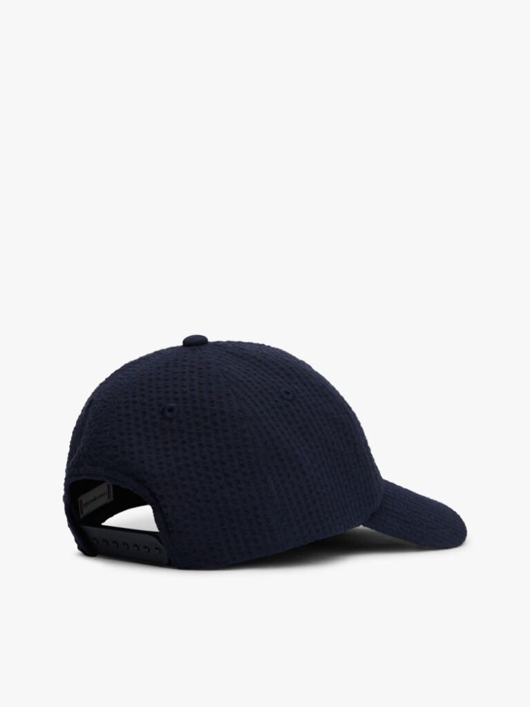 Blue Kids' Wavy Flag Seersucker Baseball Cap  Kids Unisex