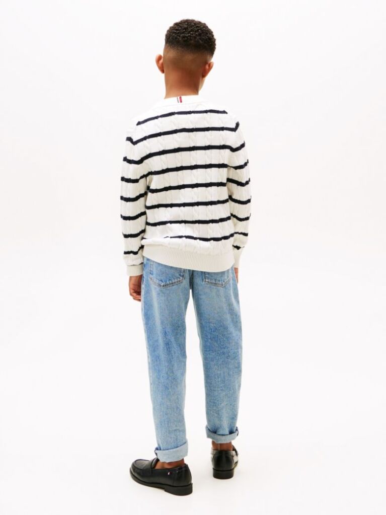 Blue Straight Leg Jeans  Boys