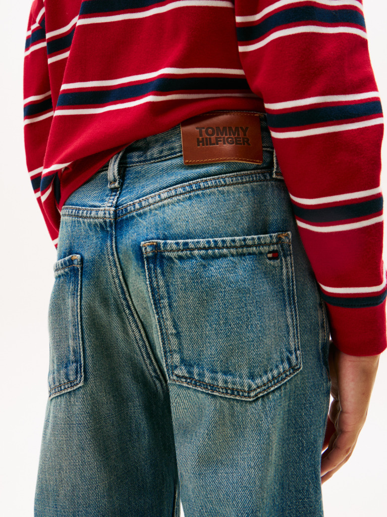 Blue Vintage Wash Regular Jeans  Boys