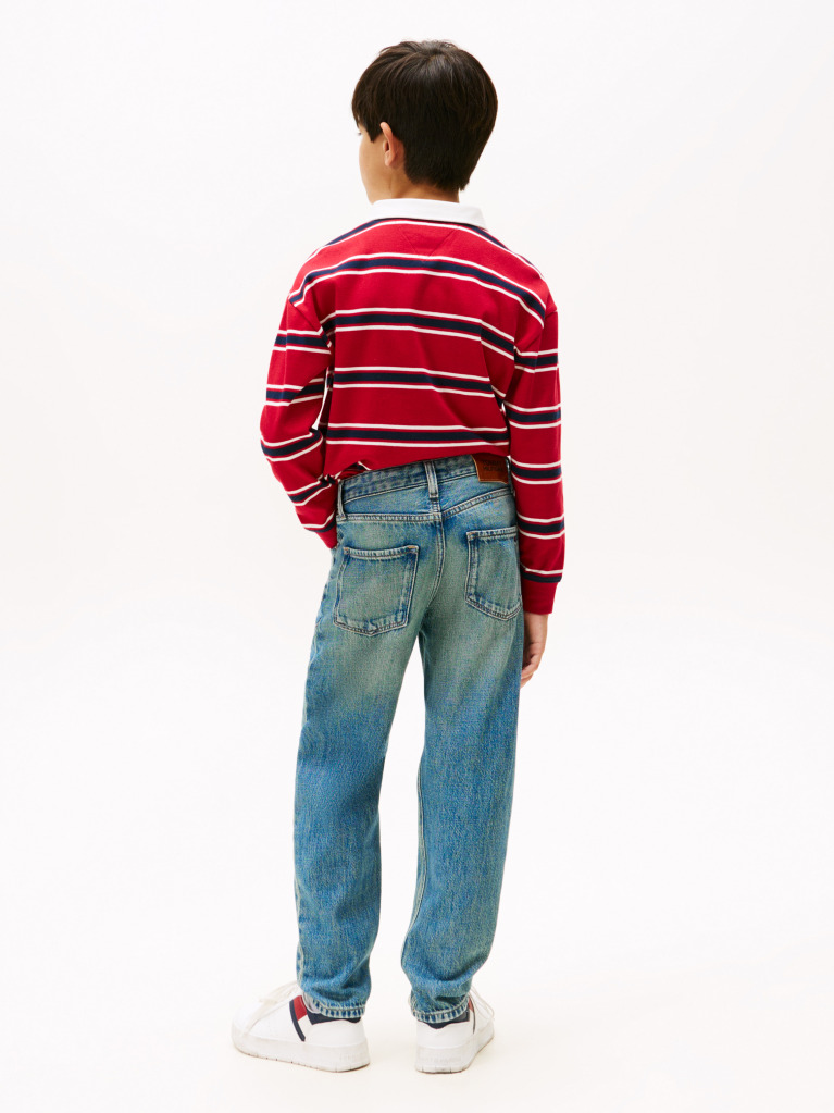 Blue Vintage Wash Regular Jeans  Boys