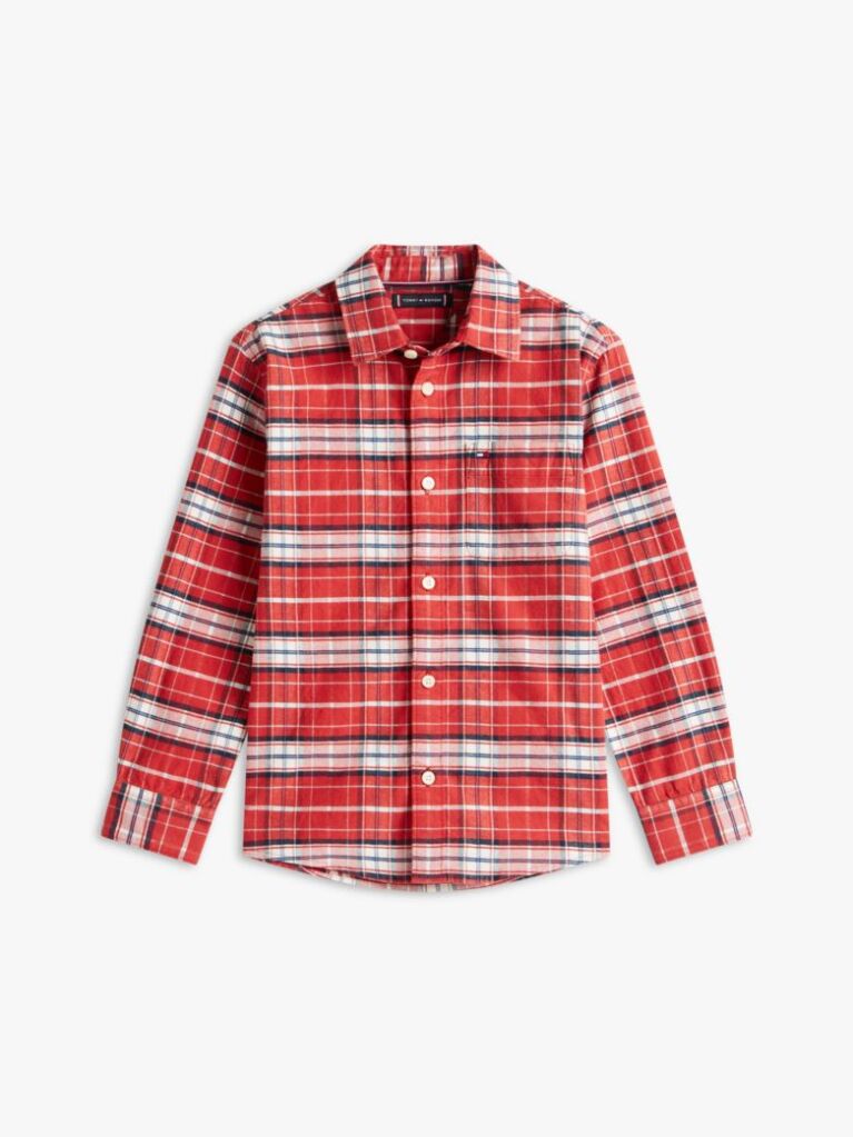 Multi Regular Fit Check Shirt  Boys