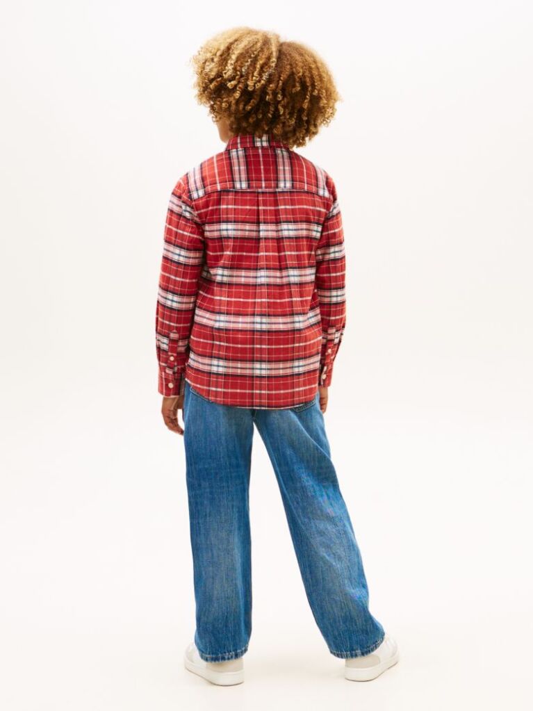 Multi Regular Fit Check Shirt  Boys
