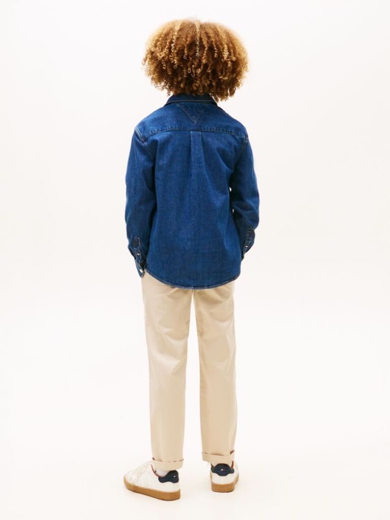 Denim Relaxed Fit Denim Shirt  Boys