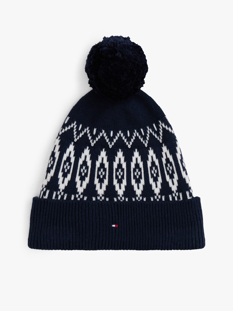 Multi Fairisle Beanie  Boys