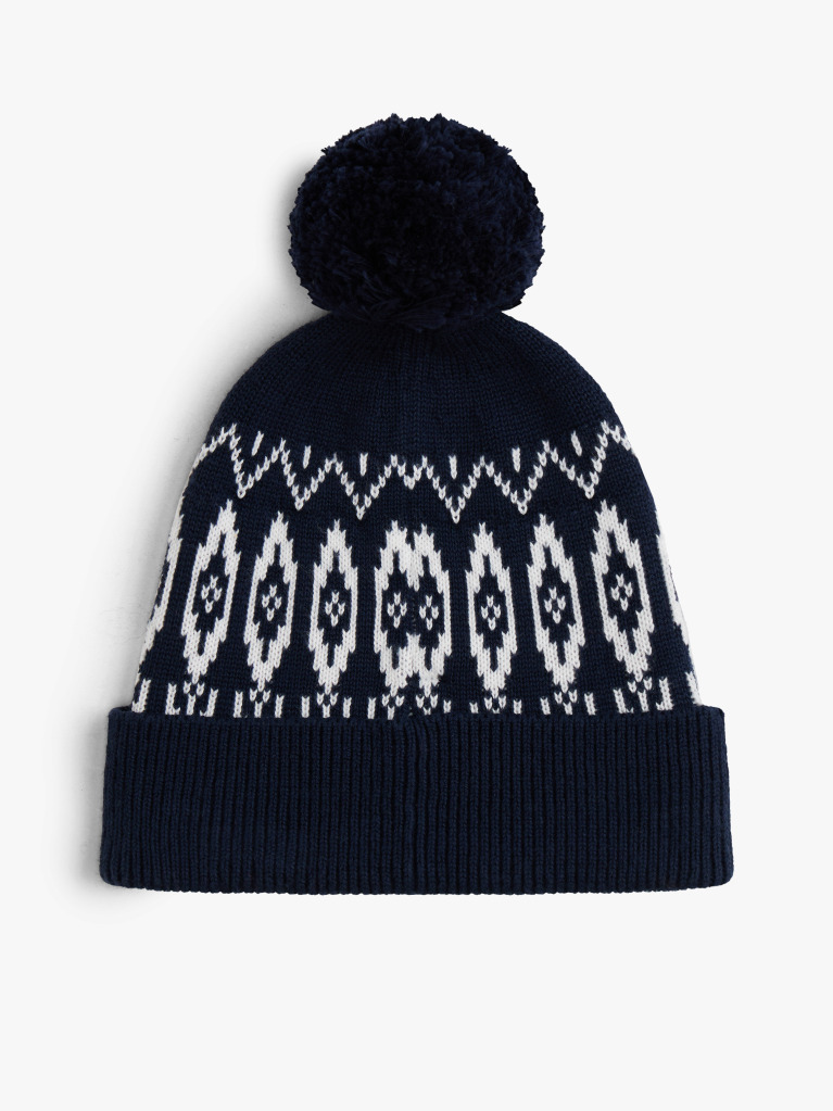 Multi Fairisle Beanie  Boys