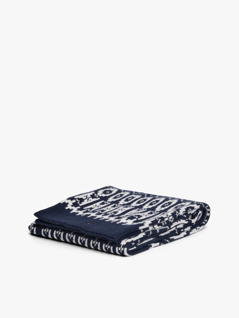 Multi Fair Isle Scarf  Boys