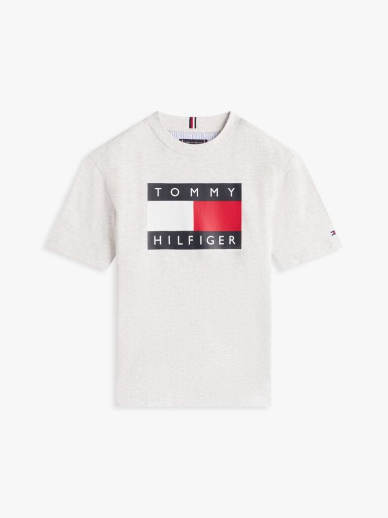 Γκρι T-Shirt Με Heritage Σημαιάκι  Αγόρια