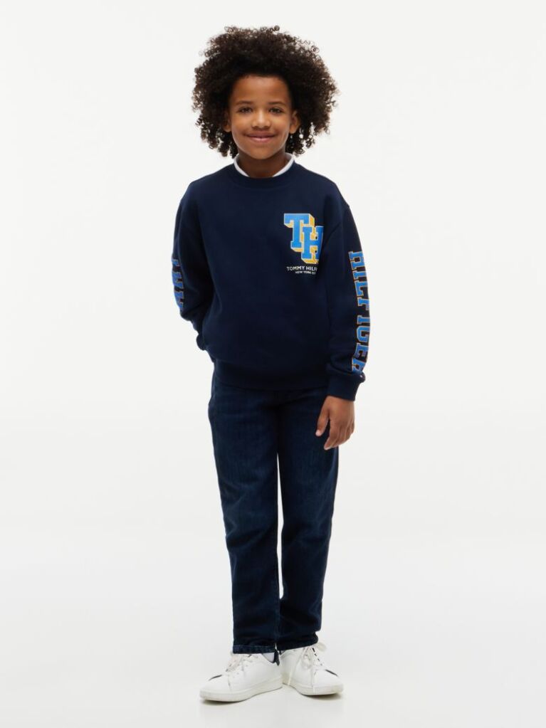 Blue Varsity Logo Sweatshirt  Boys
