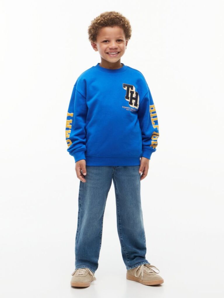 Blue Varsity Logo Sweatshirt  Boys