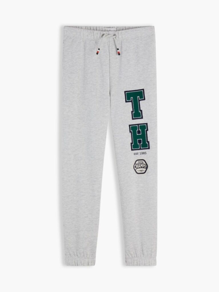 Γκρι Παντελόνι Φόρμας Με Varsity Appliqué Λογότυπο  Αγόρια