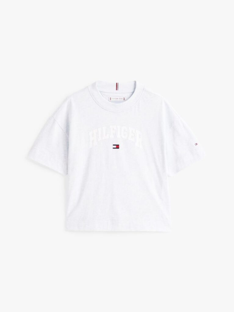 Μπλε T-Shirt Με Varsity Λογότυπο  Κορίτσια