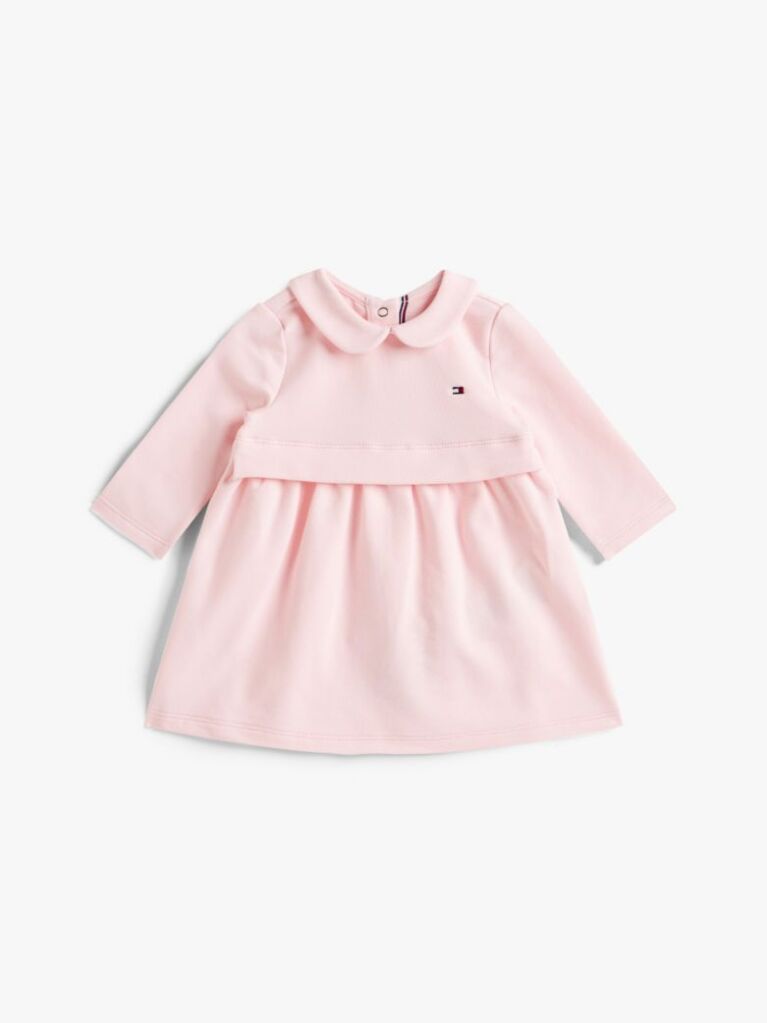 Pink Peter Pan Collar Dress  Newborn