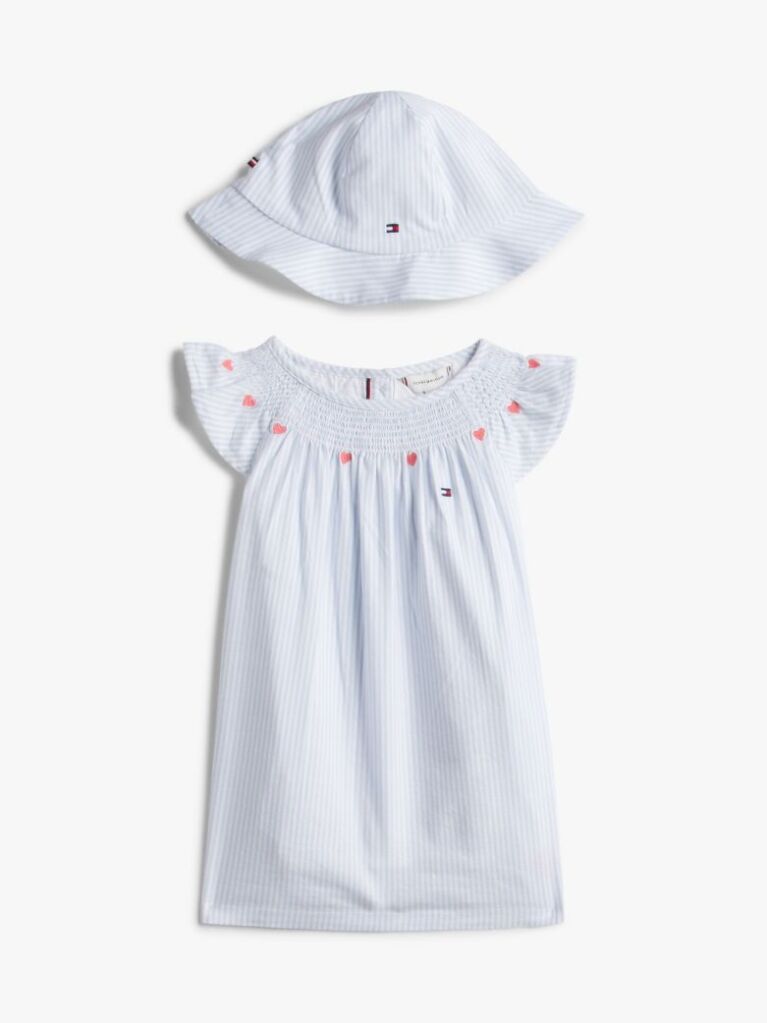 Multi Ithaca Stripe Three-Piece Outfit Gift Box  Newborn