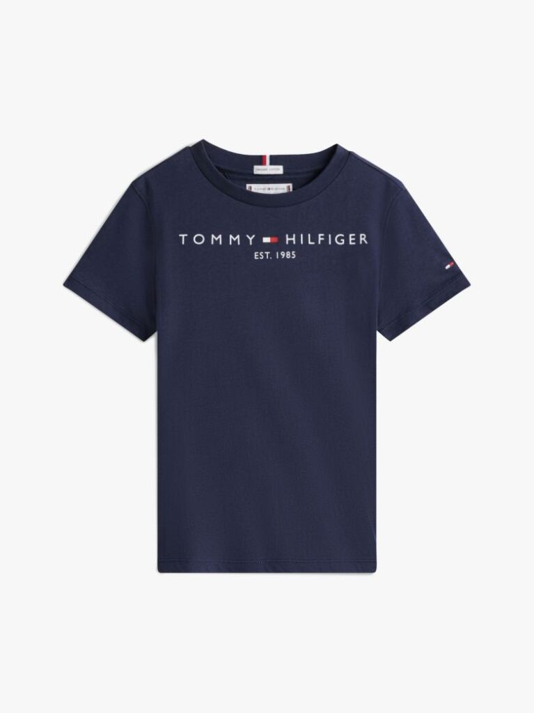 Μπλε T-Shirt Από Οργανικό Βαμβάκι  Παιδί Unisex