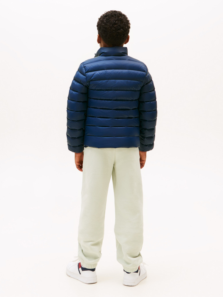 Blue Gender Inclusive Lightweight Down Jacket  Kids Unisex