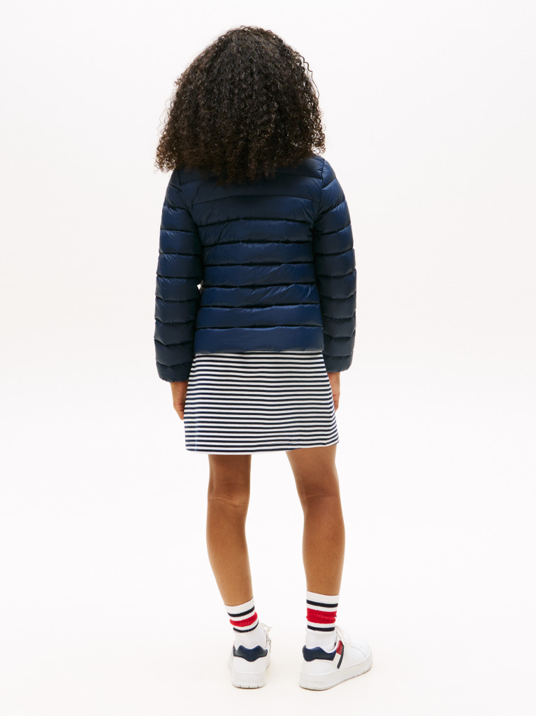 Blue Gender Inclusive Lightweight Down Jacket  Kids Unisex
