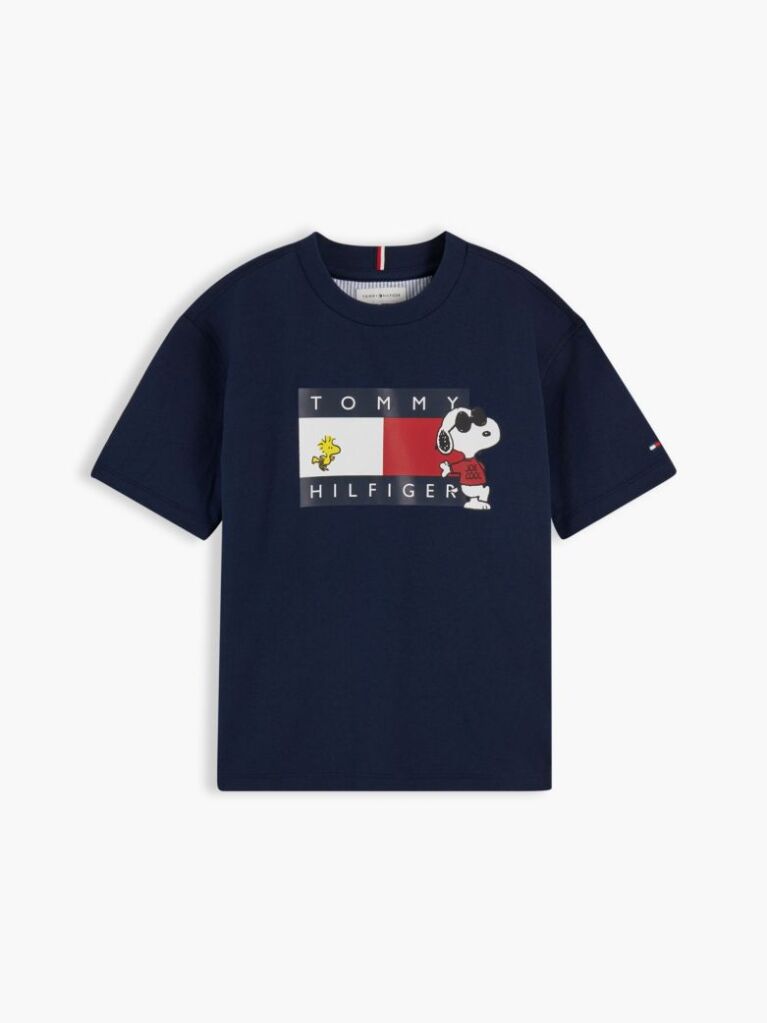 Μπλε Peanuts® T-Shirt Με Σχέδιο  Παιδί Unisex