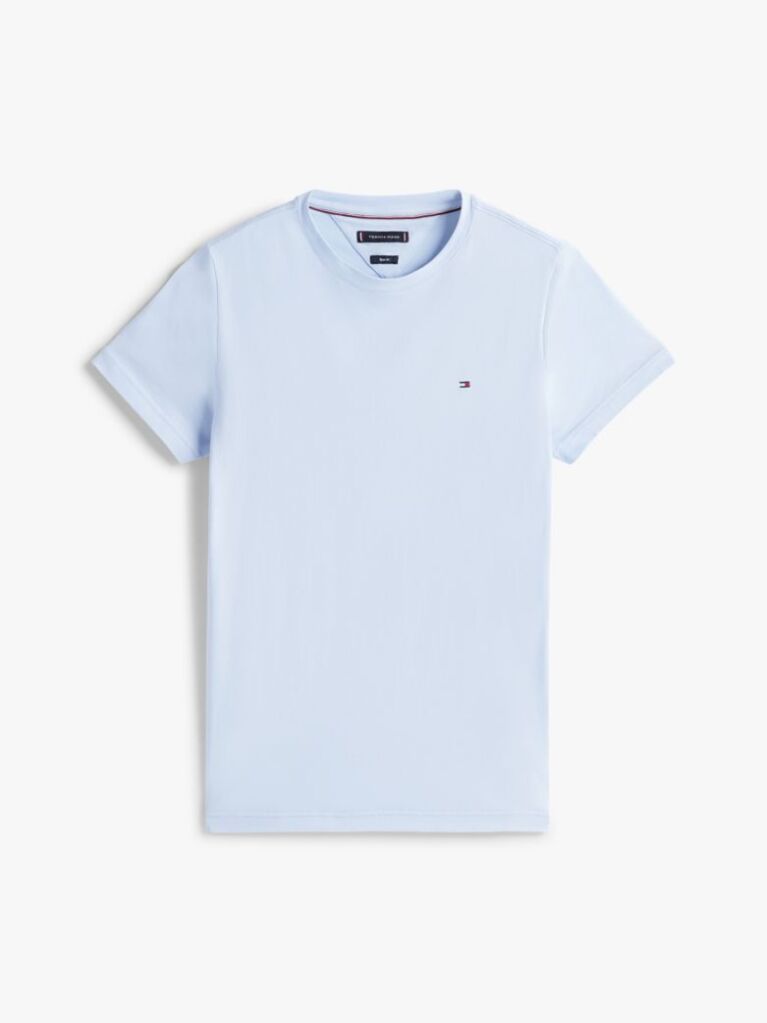 Μπλε T-Shirt Με Extra Slim Γραμμή  Άνδρες