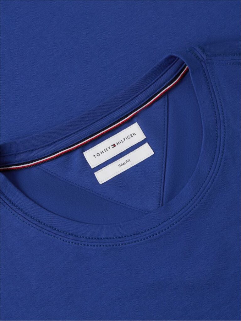 Μπλε T-Shirt Με Extra Slim Γραμμή  Άνδρες