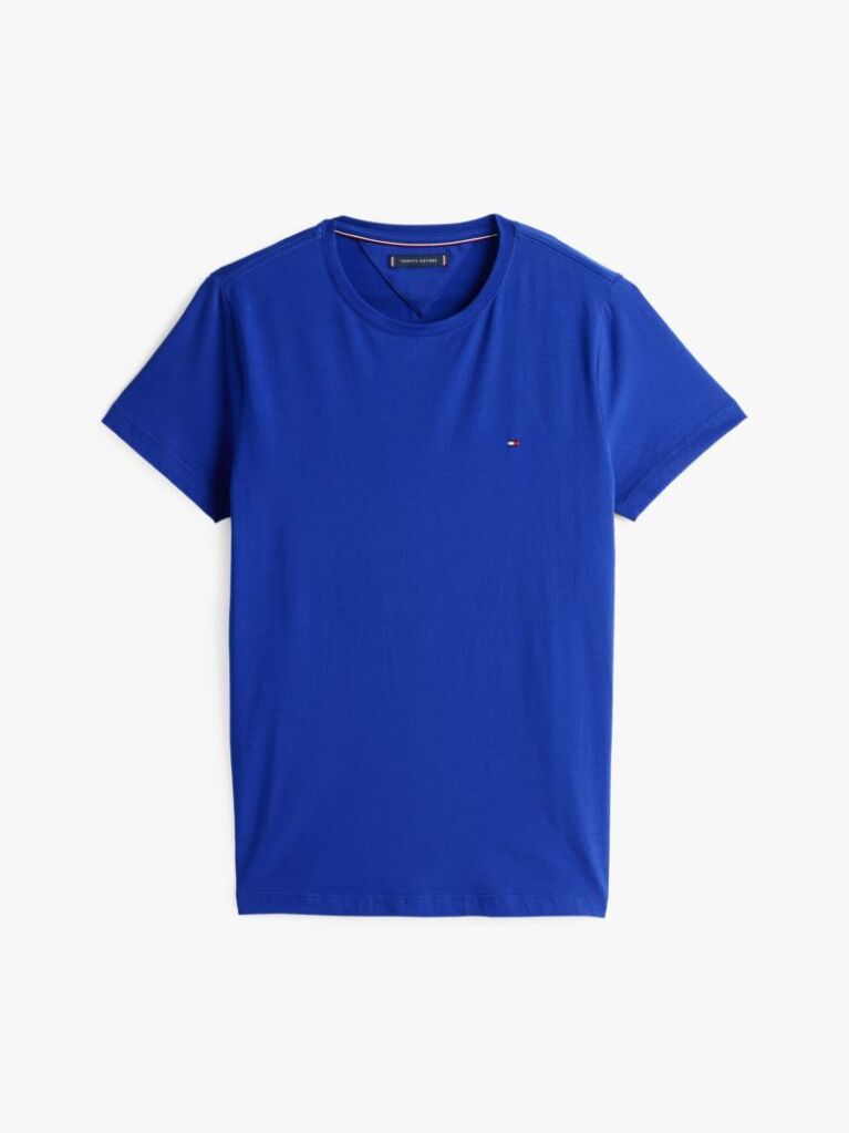 Μπλε T-Shirt Με Extra Slim Γραμμή  Άνδρες