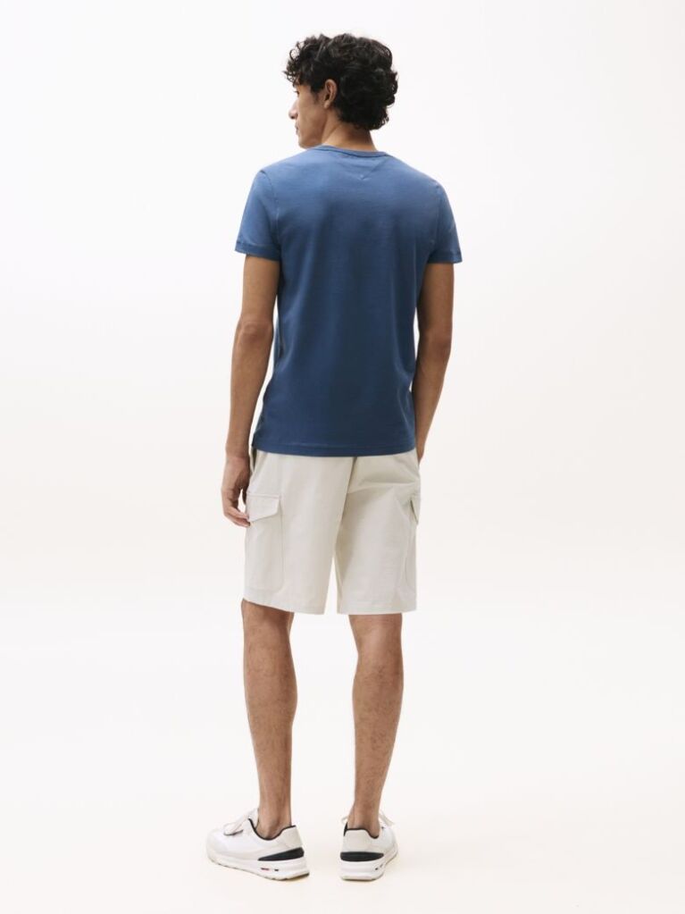 Μπλε T-Shirt Με Extra Slim Γραμμή  Άνδρες