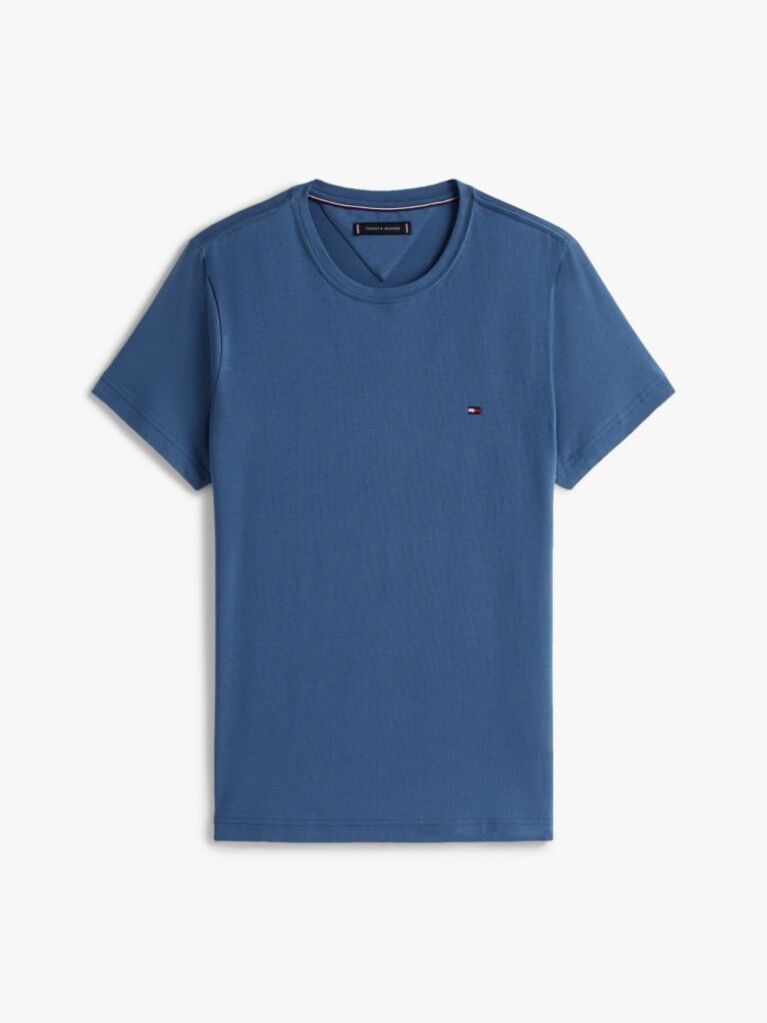 Μπλε T-Shirt Με Extra Slim Γραμμή  Άνδρες