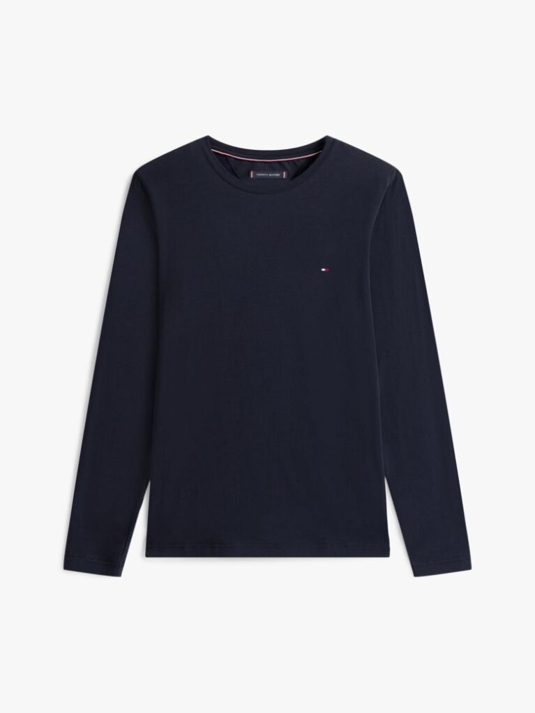 Blue Extra Slim Fit Long Sleeve T-Shirt  Men