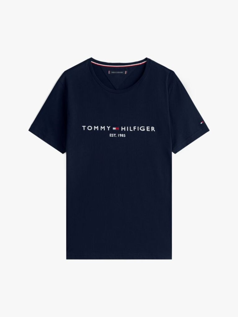 Μπλε T-Shirt Με Λογότυπο  Άνδρες